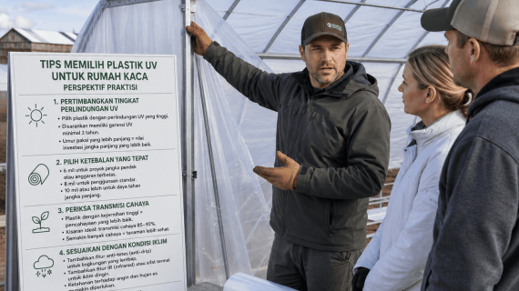 Tips Memilih Plastik UV untuk Greenhouse dari Sudut Pandang Praktisi