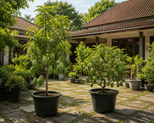 mangga kasturi dan mangga kerdil